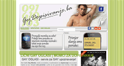 Desktop Screenshot of gay.dopisivanje.ba